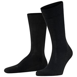 FALKE Heren Sokken Sensitive London M SO Katoen Met comfort tailleband 1 Paar, Zwart (Black 3000) nieuw - milieuvriendelijk, 39-42