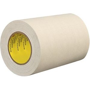 TapeCase 175-33 ""X 60YD witte doek/rubberen lijm enkele gecoate katoenen tape, 0 inch dik, 60 yd. lengte, 33 inch breedte