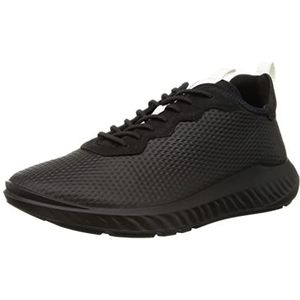 ECCO Ath-1fm Sneakers voor heren, Black Black White, 44 EU
