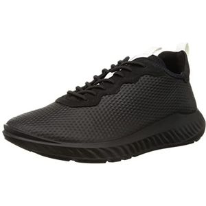 ECCO ATH-1FM sneakers voor heren, zwart/zwart/wit, 42 EU