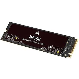 Corsair MP700 1TB PCIe Gen5 x4 NVMe 2.0 M.2 SSD - Hoge Dichtheid TLC NAND - M.2 2280 - Compatibel met DirectStorage - Tot 10.000MB/sec - PCIe Gen4 & Gen3 Achterwaarts Compatibele - Zwart