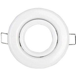 Staalkleurige inbouwspot CLASSIC vierkant | 8,2 cm | Lichtcentrum Hengelo