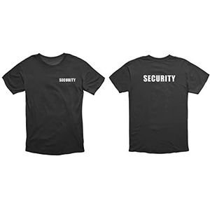 V Safety Beveiliging T-shirt - Zwart - 3X Large
