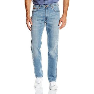 Wrangler Arizona Stretch Like Linen Lite Herenjeans - blauw - 40W