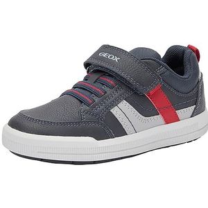 Geox J Arzach Boy A Sneakers, marineblauw/rood, 40 EU, rood (navy red), 40 EU