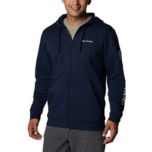 Columbia Trek Full Zip Hoodie, Collegiate Navy, Maat S Heren