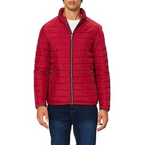 bugatti Herenblouson lichte jas in normale pasvorm, rood, 56