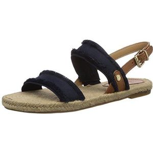 Tommy Hilfiger Jayne 2D Damessandalen, blauw Midnight 403, 41 EU