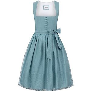 STOCKERPOINT Dirndl 'Bojana'  petrol / wit