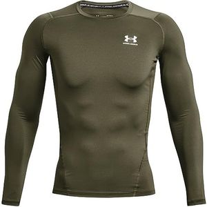 Under Armour HeatGear Compressie T-shirt met lange mouwen voor heren