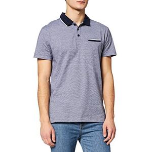 BLUE SEVEN Heren poloshirt poloshirt, 590 NACHTBLAUW ORIGINEEL, L