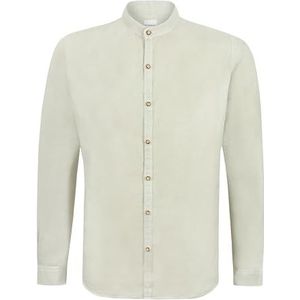 Bergfeuer Klederdrachthemd Vettel, groen (salie), 3XL