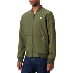 Taloon Heren Softshell Blouson Albee Sweatshirt, donker-olijf, M