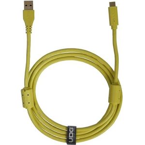 UDG Ultieme Audiokabel USB 3.0 C-A Geel Recht 1,5m