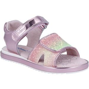 Richter Kinderschoenen meisjes lage schoenen klittenband sandalen roze vrije tijd, Candy Lime Candy Candy, 35 EU