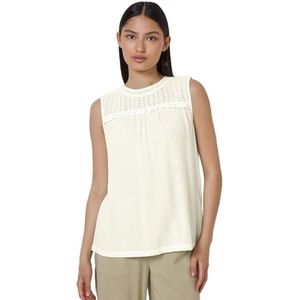 Street One - Studio - Damestop - Off-white - Mesh-detail