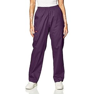 Dickies EDS Signature 86106, natuurlijke groei scrub broek voor dames, aubergine, XXS, aubergine, XXS, aubergine, XXS, Aubergine, XXS