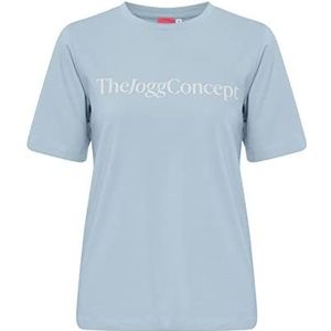 THEJOGGCONCEPT Dames l/s T-shirt, 144115/Cashmere Blue, XXL