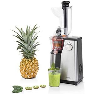 H.Koenig Vertical Juicer GSX18, Vitamine, Sapcentrifuge, BPA Vrij, 82 mm, Grote Mond, Zachte Druk, 60 tpm, 400 W