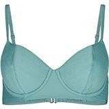 Skiny - T-shirt BH - Pastelblauw - Soft Cup - Met Beugel - Verstelbare Bandjes