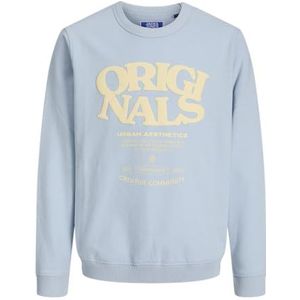 JACK & JONES Jortavira Sweat Crew Neck Oc25 Mni Sweatshirt voor heren, skyway, 116
