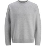 Jack & Jones - JPRBLABRADFORT KNIT CREW NECK - Gebreide Trui - Lichtgrijs Melange