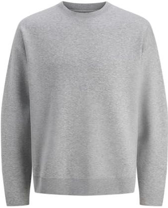 Jack & Jones - JPRBLABRADFORT KNIT CREW NECK - Gebreide Trui - Lichtgrijs Melange