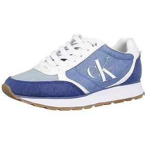 Calvin Klein Cayle sneakers voor dames, Blauw washed blue., 37.5 EU