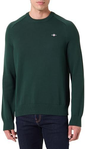 GANT - Trui - Groen - Knitwear - Lange Mouw