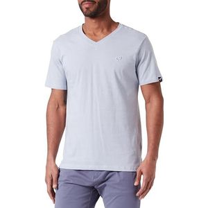Kaporal, T-shirt, model Save, heren, steenwash, XL, regular fit, korte mouwen, V-hals, Stonewash, XL