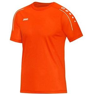 JAKO - Klassiek T-Shirt, Uniseks-Kind, Neon-Oranje, 116