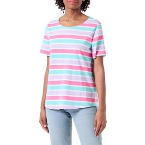 Armor Lux Zeeman met korte mouwen, Aqua Sky/Petunia/Delfinium, 4XL