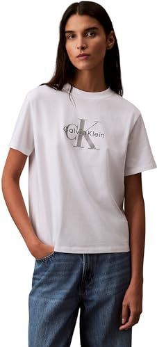 Calvin Klein - T-shirt - Wit - 100% Katoen