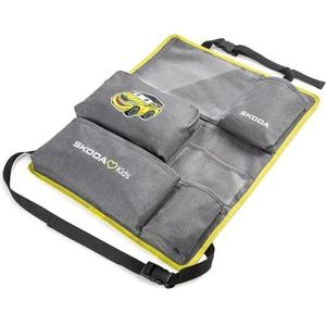 Skoda 6U0087571A Achterbank-organizer, autostoeltas, rugleuningbescherming, met kindermotief