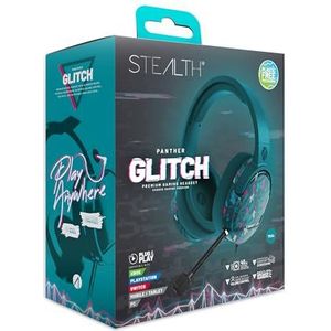 Stealth XP-PANTHER GLITCH Premium Gaming Headset - Blauwgroen - Multi-platform