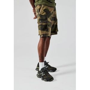 Kaporal, Shorts, model Marco, heren, Camou AOP, 28; Cargo Fit, Camou Aop, 26W