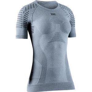 X-Bionic Invent 4.0 Light Shirt Short Sleeve Women Compression, Grijs Melange/Antraciet, S