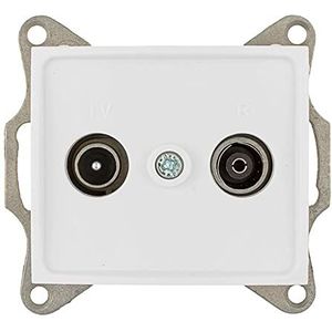 Signaalsplitter voor tv en radio uit de Europa-serie ERP46: superieure overdrachtservaring en verbeterde verbinding voor je apparaten - perfect voor het genieten in elk huis.