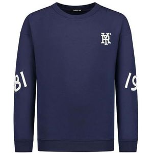 Replay Oversized sweatshirt voor jongens, 088 Deep Blue, 10 Jaar