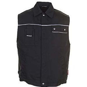 Planam vest Canvas 320, maat XXL, zwart, 2164060