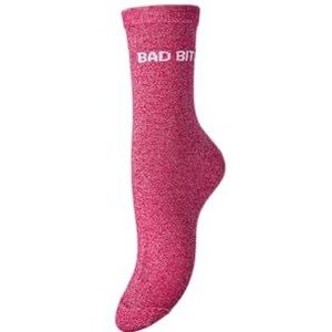 PIECES Pcsebby Long Glitter Statement Sock FC, Beetroot Purple., One size