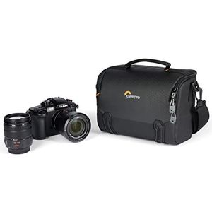 Lowepro Adventura SH 160 III, cameratas met verstelbare/verwijderbare schouderriem, spiegelloze cameratas, compatibel met Sony Alpha 7-serie, zwart