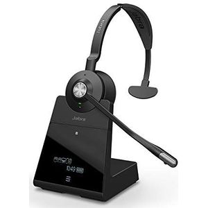 Jabra verloving 75 Mono draadloze professionele headset met DECT/Bluetooth voor 5 eindapparaten (softphone/vaste net- + analoge telefoon/tablet), incl. laadschaal