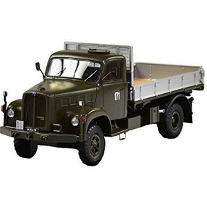 Arwci ACE 85005515 1/43 Saurer 2DM militaire vrachtwagen Kipper 4x4 Die- Cast, verzamelaarsmodellen