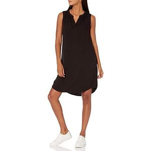 Amazon Essentials vrouwen mouwloos geweven Shift jurk,Zwart,3XL-4XL