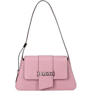 HUGO Mel Flap Sh. Bag L, Medium Pink 664, Eén Maat