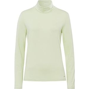BRAX Dames Style Camilla Fluid Basic Eenvoudige Coltrui Shirt Sweatshirt, Iced Mint, 46