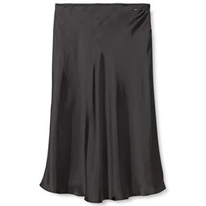 DreiMaster Klassik dames midirok, zwart, XL