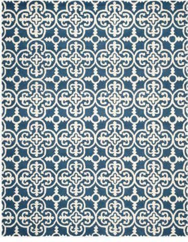 Safavieh - Meryll - Vloerkleed - Navy Blauw - Wol - 152 cm x 91 cm