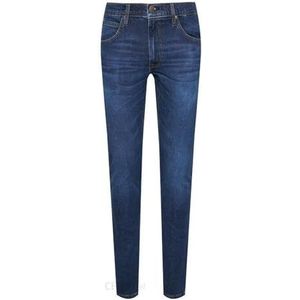 Lee Heren Jeans Luke Slim Tapered Fit - Blauw - Moon, 30W / 32L